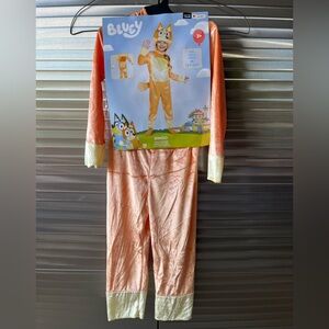 Bluey Costume in Orange and Yellow